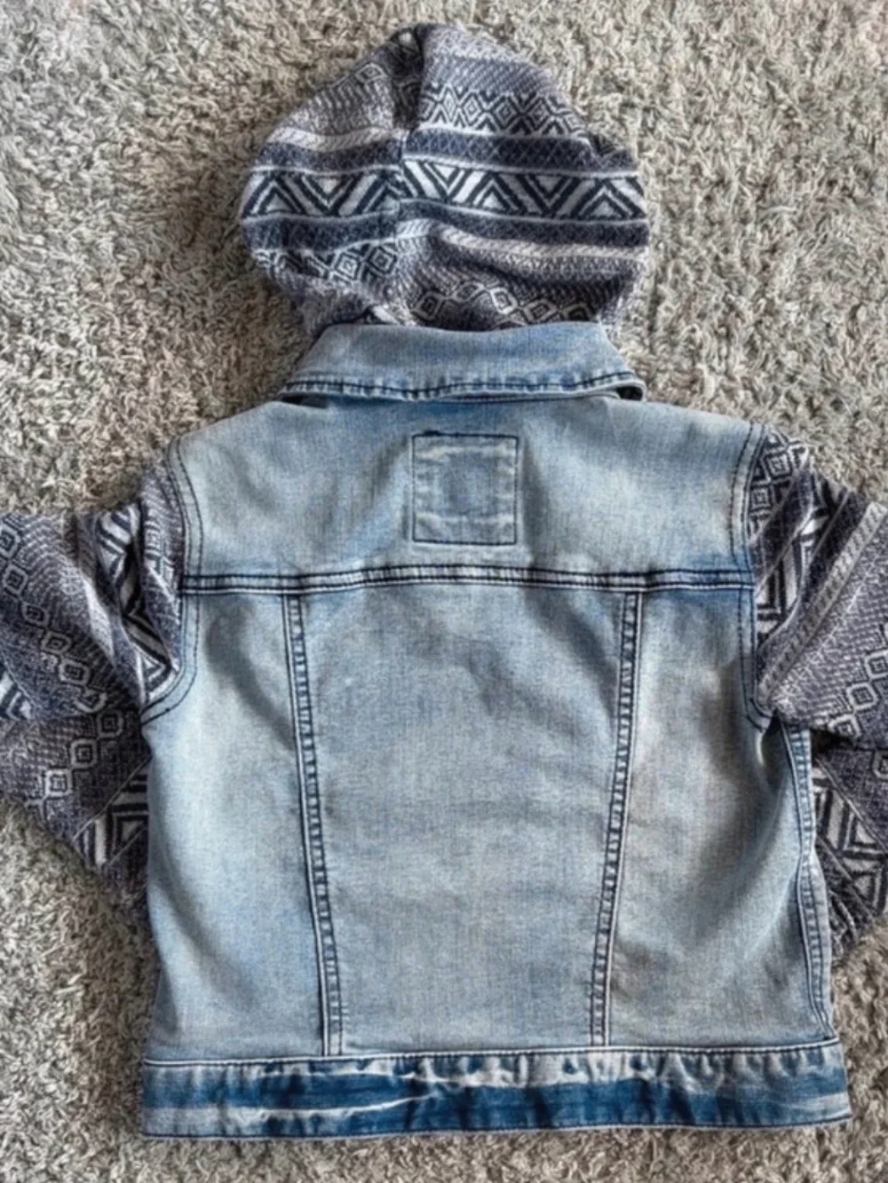 Mudd Girls• Denim Boho Jacket | Size 10